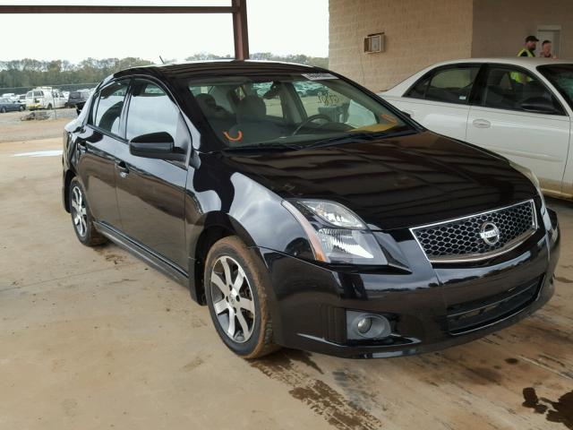 3N1AB6AP1CL784275 - 2012 NISSAN SENTRA 2.0 BLACK photo 1