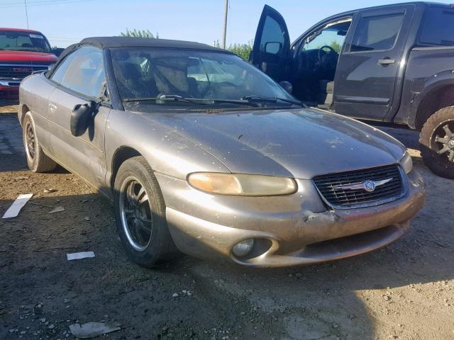 3C3EL55H5XT560073 - 1999 CHRYSLER SEBRING JX SILVER photo 1