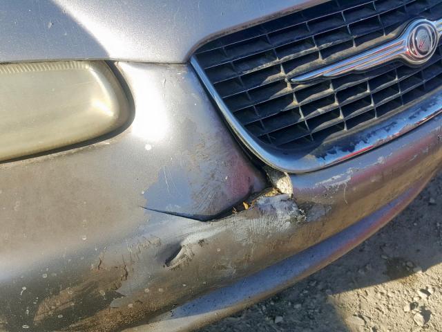 3C3EL55H5XT560073 - 1999 CHRYSLER SEBRING JX SILVER photo 9