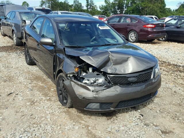 KNAFU4A25B5332489 - 2011 KIA FORTE EX BROWN photo 1