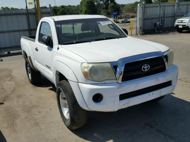 5TENX62N66Z300521 - 2006 TOYOTA TACOMA PRE WHITE photo 1