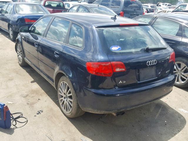 WAUNF78P88A032664 - 2008 AUDI A3 2.0 PRE BLUE photo 3