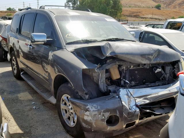 5N1AA08A46N714641 - 2006 NISSAN ARMADA SE GRAY photo 1