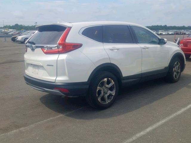 2HKRW2H81JH639438 - 2018 HONDA CR-V EXL WHITE photo 4