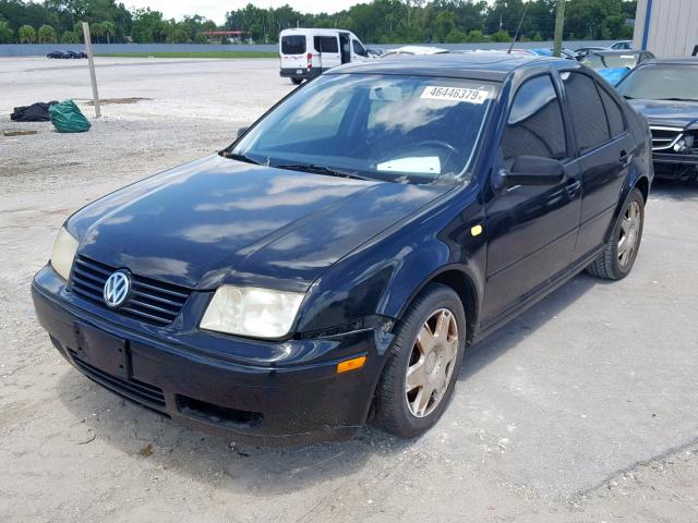 3VWSE29M6YM038883 - 2000 VOLKSWAGEN JETTA GLS BLACK photo 2