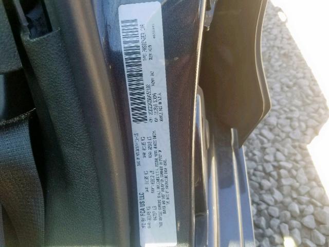 1C3CCCAG5GN151192 - 2016 CHRYSLER 200 LIMITE GRAY photo 10