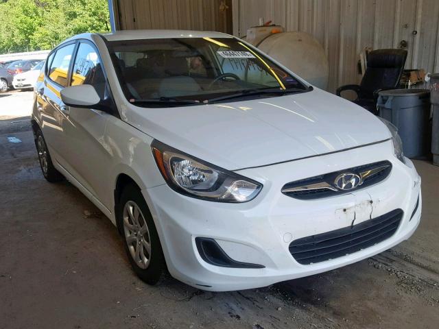 KMHCT5AE6DU116518 - 2013 HYUNDAI ACCENT GLS WHITE photo 1