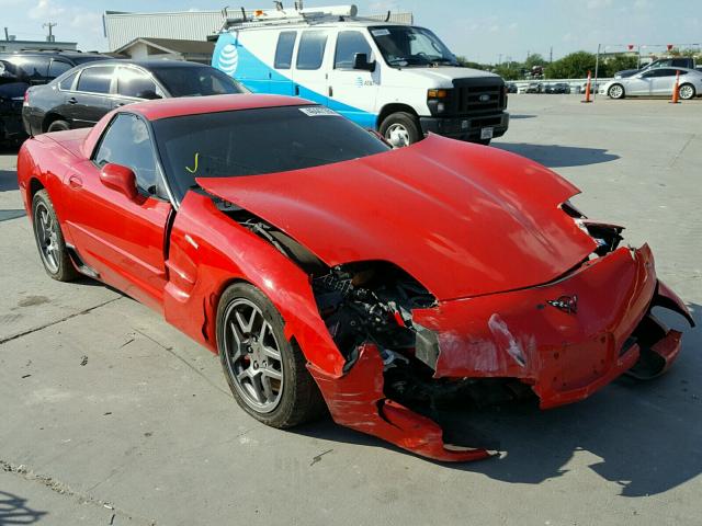 1G1YY12S615129339 - 2001 CHEVROLET CORVETTE Z RED photo 1