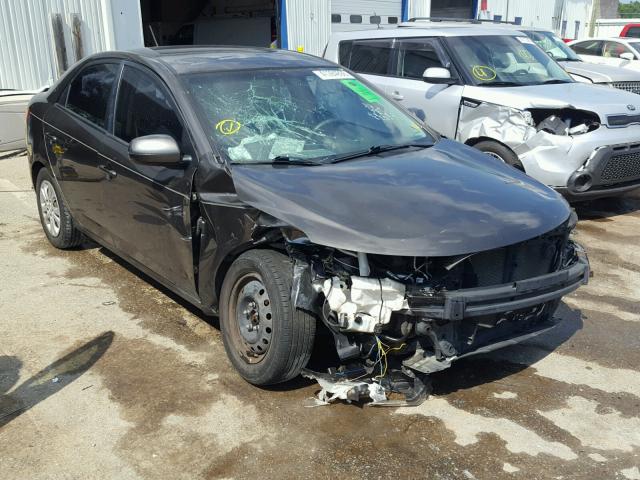 KNAFU4A21C5515843 - 2012 KIA FORTE EX BLACK photo 1