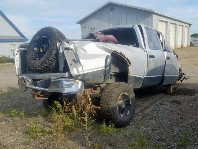 3D7KU28CX3G702890 - 2003 DODGE RAM 2500 S SILVER photo 4