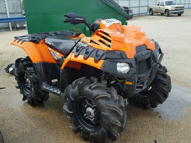 4XASXN850GA262839 - 2016 POLARIS SPORTSMAN ORANGE photo 1