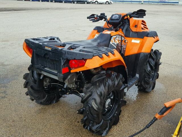 4XASXN850GA262839 - 2016 POLARIS SPORTSMAN ORANGE photo 4