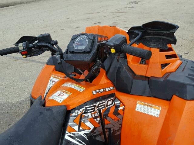 4XASXN850GA262839 - 2016 POLARIS SPORTSMAN ORANGE photo 5