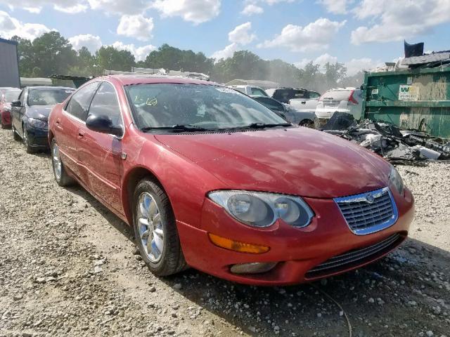 2C3AE66G74H698643 - 2004 CHRYSLER 300M RED photo 1