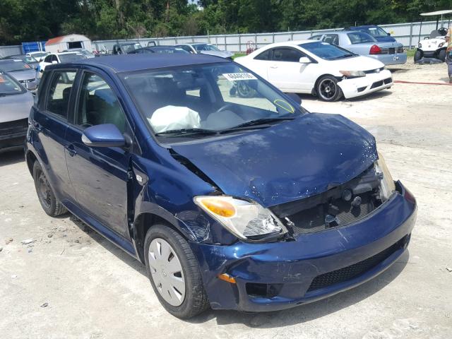 JTKKT624160152843 - 2006 TOYOTA SCION XA BLUE photo 1