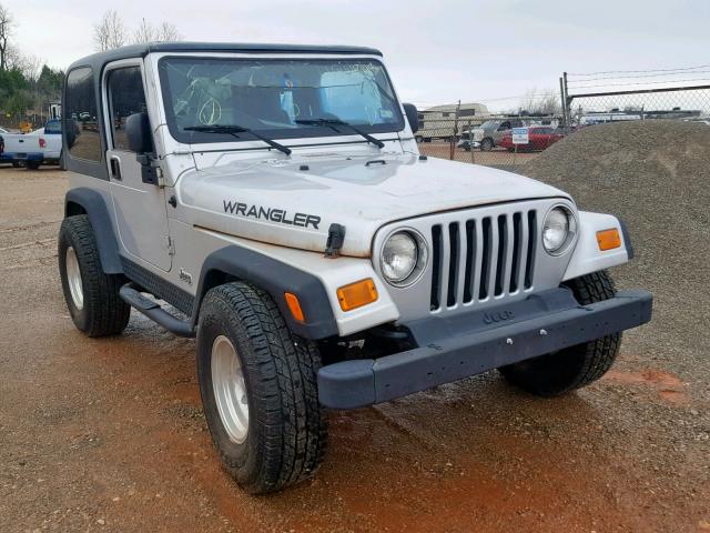 1J4FA39S55P369880 - 2005 JEEP WRANGLER X SILVER photo 1