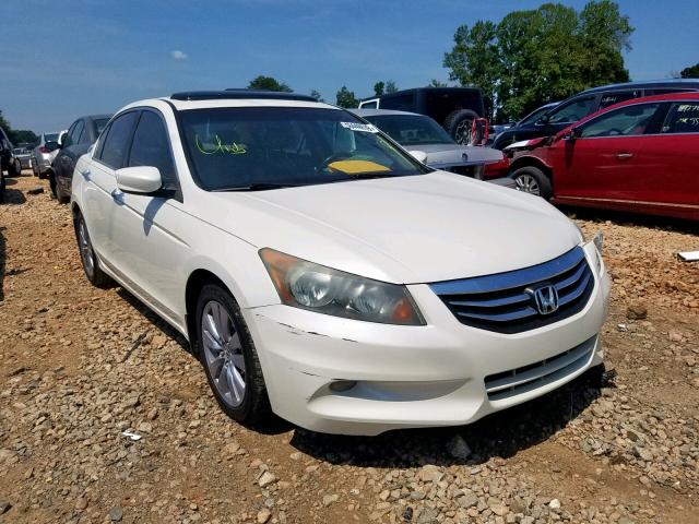 1HGCP3F87BA000194 - 2011 HONDA ACCORD EXL WHITE photo 1