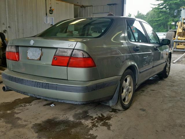 YS3EF48E3X3089396 - 1999 SAAB 9-5 SE GREEN photo 4