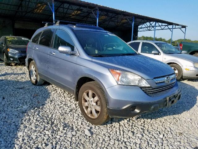 JHLRE38767C045595 - 2007 HONDA CR-V EXL BLUE photo 1