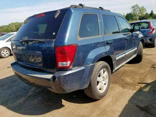 1J8GR48KX9C536542 - 2009 JEEP GRAND CHER BLUE photo 4