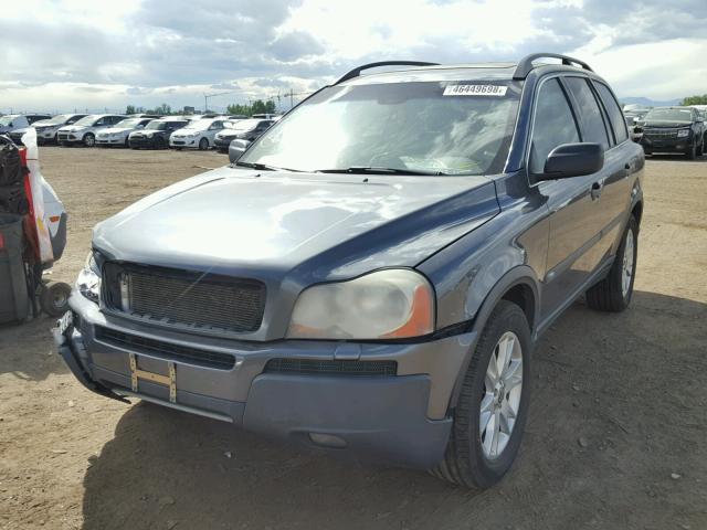 YV4CZ592461240690 - 2006 VOLVO XC90 GRAY photo 2