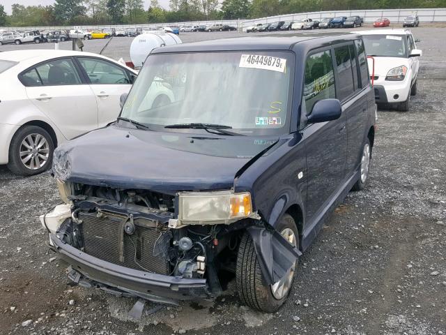 JTLKT324864081174 - 2006 TOYOTA SCION XB ლურჯი ფოტო 2