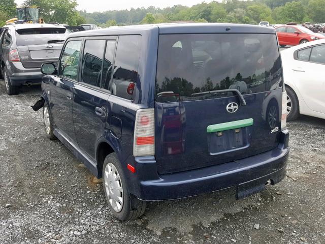 JTLKT324864081174 - 2006 TOYOTA SCION XB ლურჯი ფოტო 3