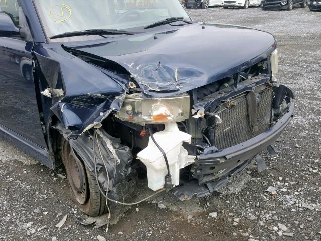 JTLKT324864081174 - 2006 TOYOTA SCION XB ლურჯი ფოტო 9