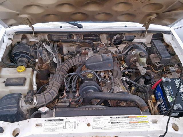 1FTYR10C2WUB55580 - 1998 FORD RANGER WHITE photo 7