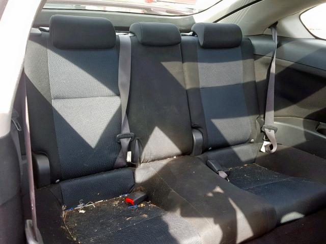 JTKDE177960111904 - 2006 TOYOTA SCION TC მუქწითელი ფოტო 6