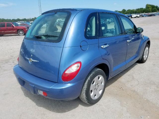 3A4FY48B26T213859 - 2006 CHRYSLER PT CRUISER BLUE photo 4