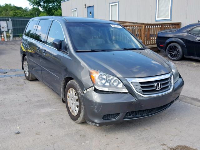 5FNRL38228B081506 - 2008 HONDA ODYSSEY LX GRAY photo 1