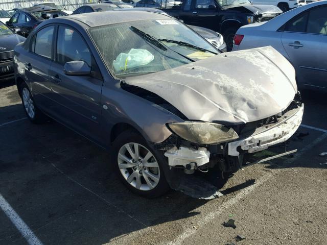 JM1BK324881158144 - 2008 MAZDA 3 S GRAY photo 1