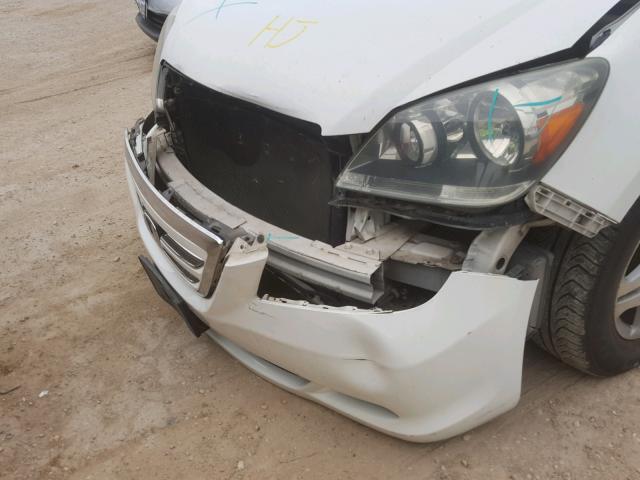 5FNRL38756B417027 - 2006 HONDA ODYSSEY EX WHITE photo 9