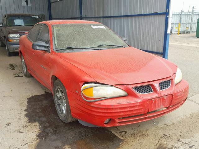 1G2NF52E7YM801141 - 2000 PONTIAC GRAND AM S RED photo 1