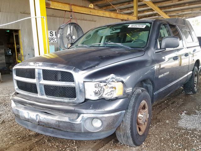 3D7KA28D44G176470 - 2004 DODGE RAM 2500 S CHARCOAL photo 2