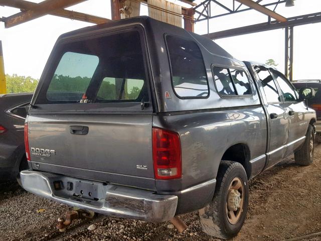 3D7KA28D44G176470 - 2004 DODGE RAM 2500 S CHARCOAL photo 4