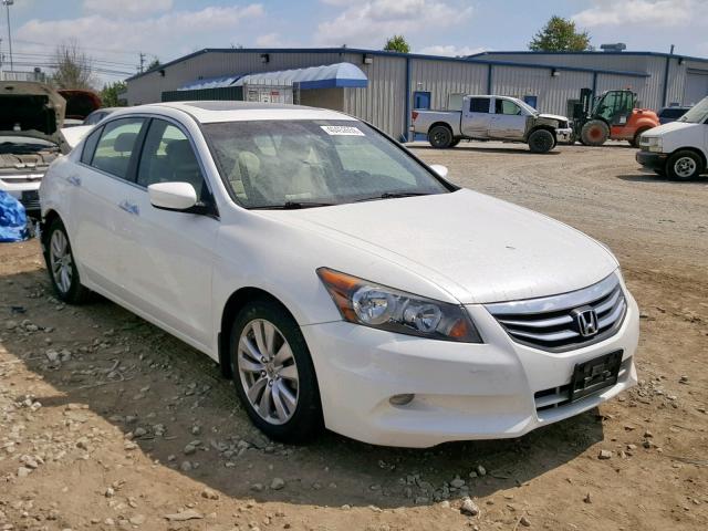 1HGCP3F81CA005778 - 2012 HONDA ACCORD EXL WHITE photo 1