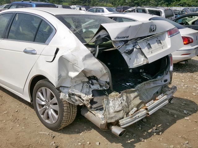 1HGCP3F81CA005778 - 2012 HONDA ACCORD EXL WHITE photo 9