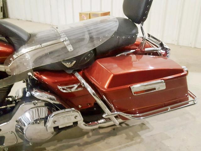 1HD1FDL13TY617508 - 1996 HARLEY-DAVIDSON FLHR MAROON photo 10