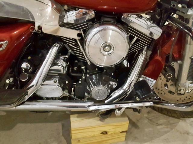 1HD1FDL13TY617508 - 1996 HARLEY-DAVIDSON FLHR MAROON photo 7