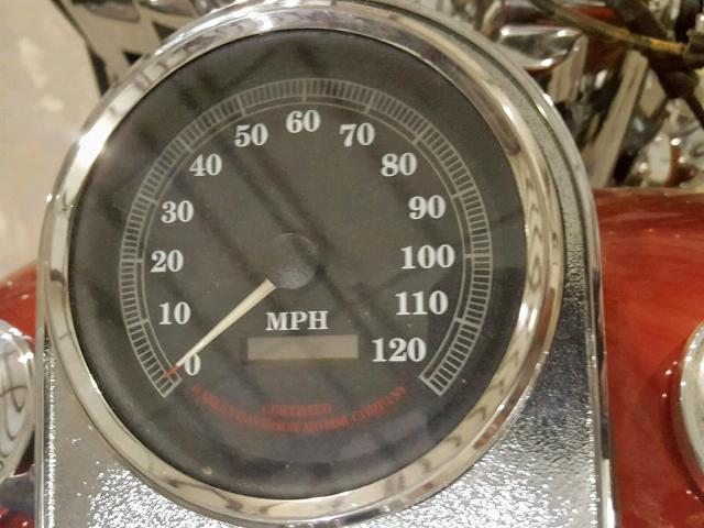 1HD1FDL13TY617508 - 1996 HARLEY-DAVIDSON FLHR MAROON photo 8