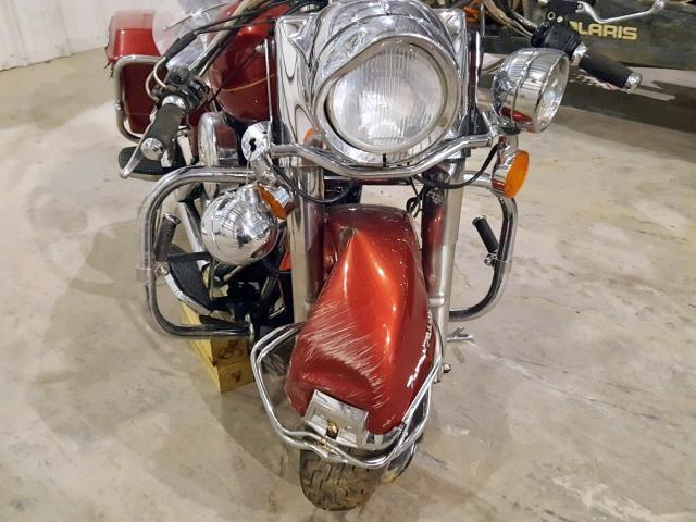 1HD1FDL13TY617508 - 1996 HARLEY-DAVIDSON FLHR MAROON photo 9