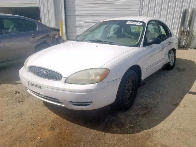 1FAFP55U84A212956 - 2004 FORD TAURUS SES WHITE photo 2