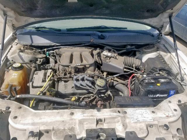 1FAFP55U84A212956 - 2004 FORD TAURUS SES WHITE photo 7