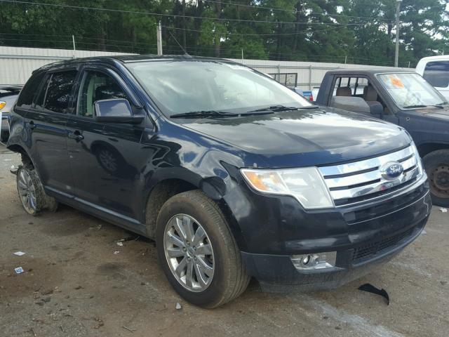 2FMDK3JC1ABA48205 - 2010 FORD EDGE SEL BLACK photo 1