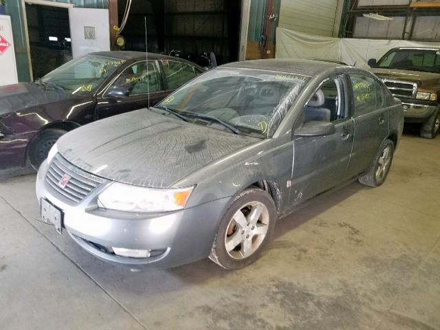1G8AL55FX7Z111810 - 2007 SATURN ION LEVEL GRAY photo 2