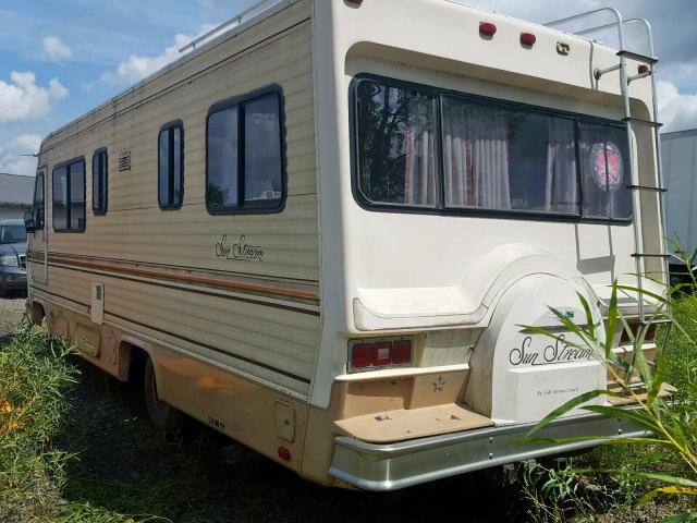 1GDJP37W3F3506601 - 1985 GMC MOTOR HOME BEIGE photo 3