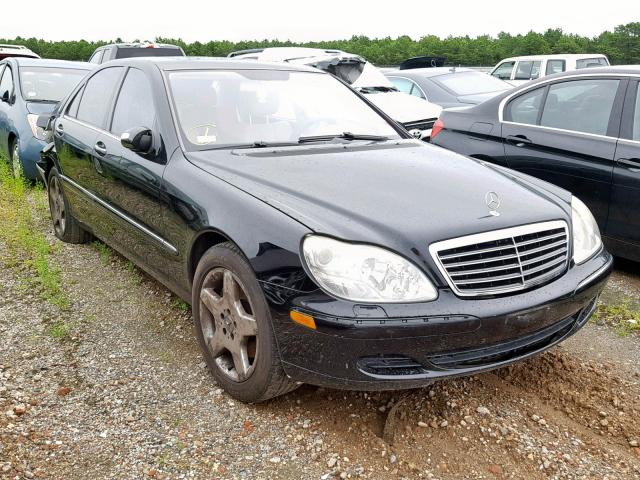 WDBNG84J53A360199 - 2003 MERCEDES-BENZ S 500 4MAT BLACK photo 1