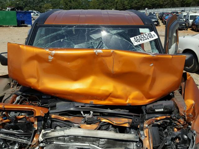 5J6YH18726L007729 - 2006 HONDA ELEMENT EX ORANGE photo 7